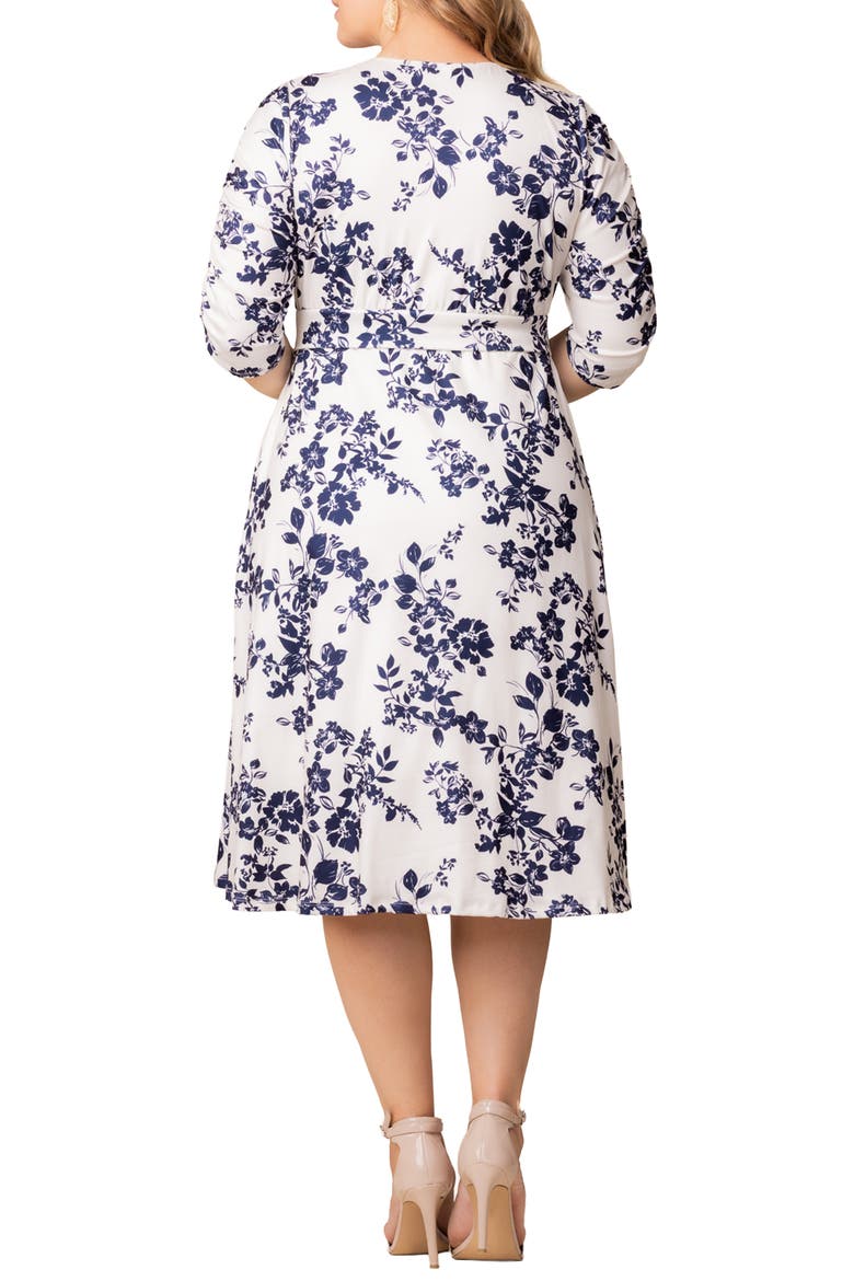 Gabriella Print Jersey A-Line Dress