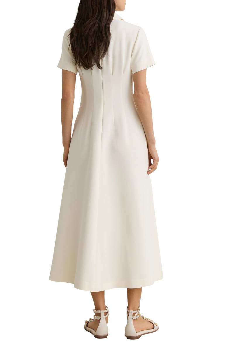 Mari Short Sleeve Midi Dress