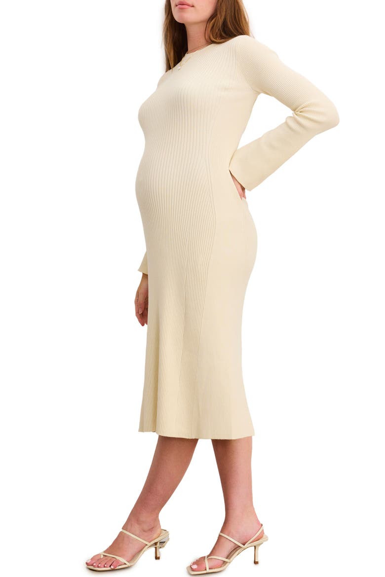 The Odette Ribbed Midi Dress