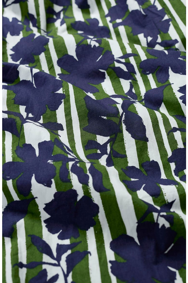 Wild Liquorice Organic Cotton Midi Shirtdress