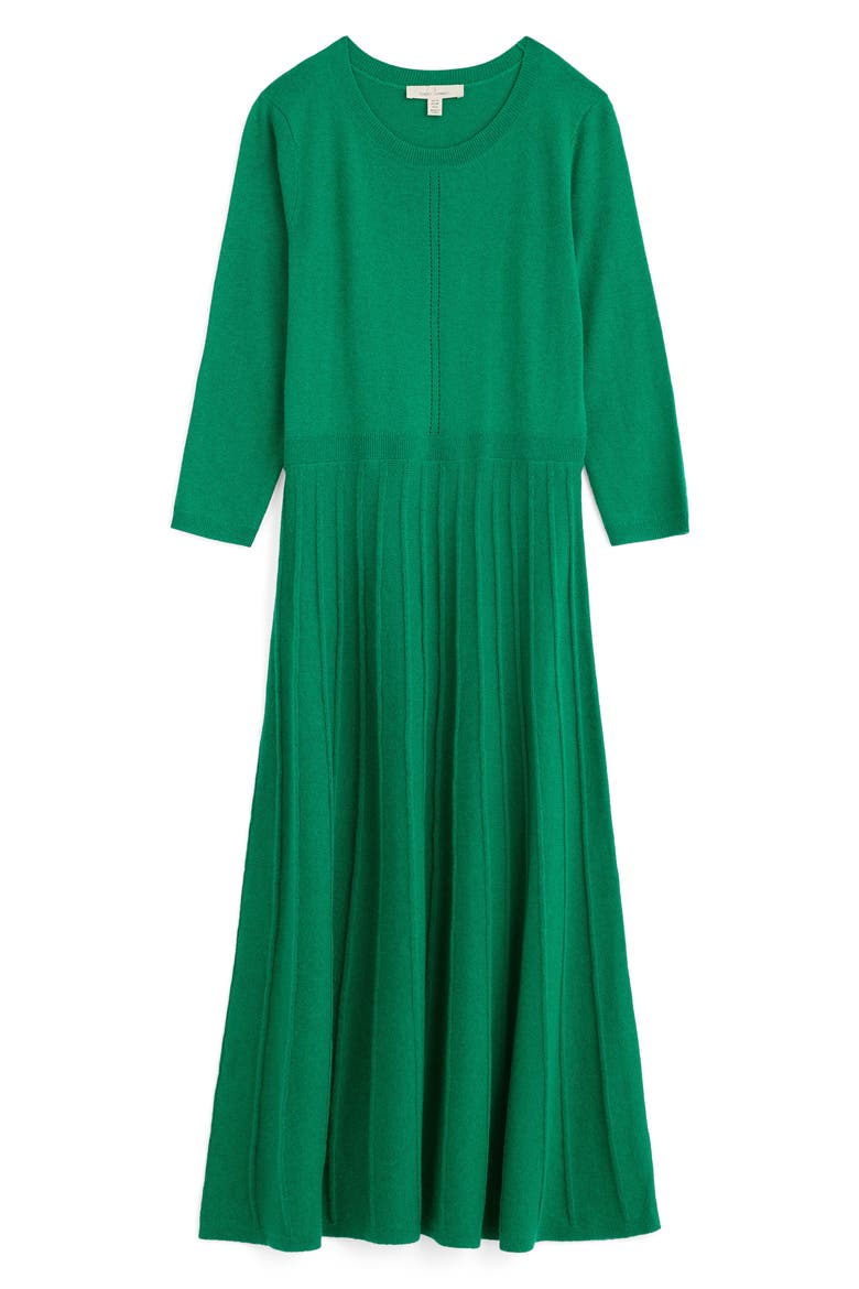 Folk Song Sweater Midi Dress
