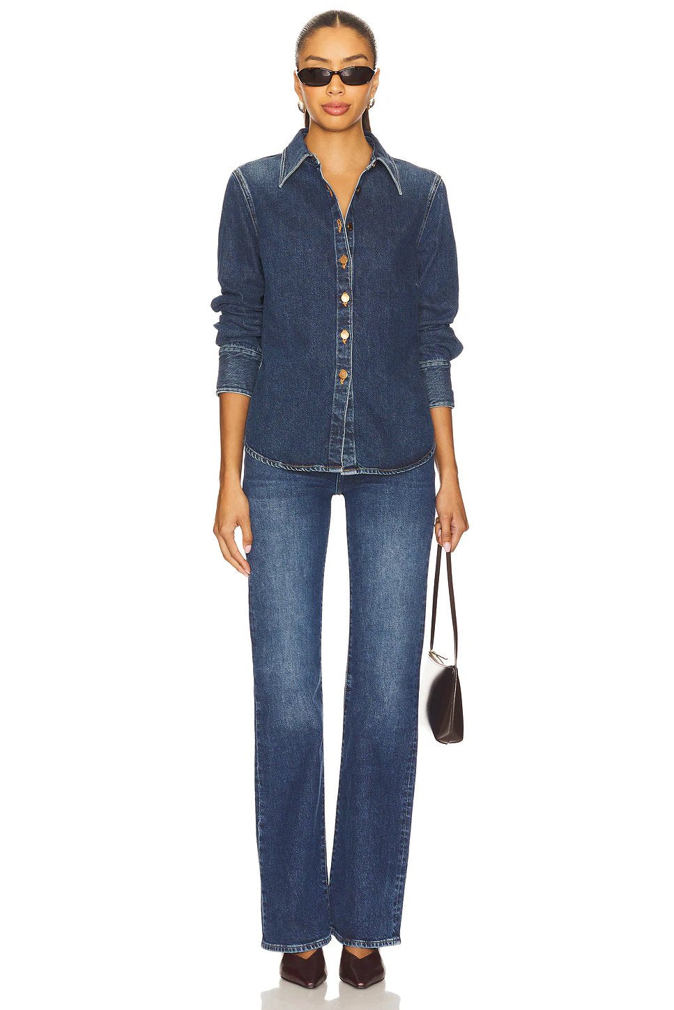 AGOLDE Talia Shirt in Episode - Image 4