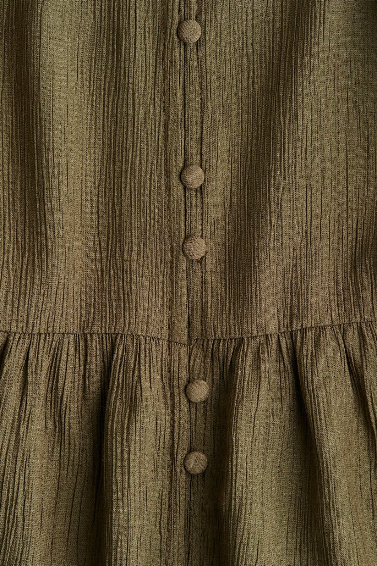 Crinkled Tunic Dress