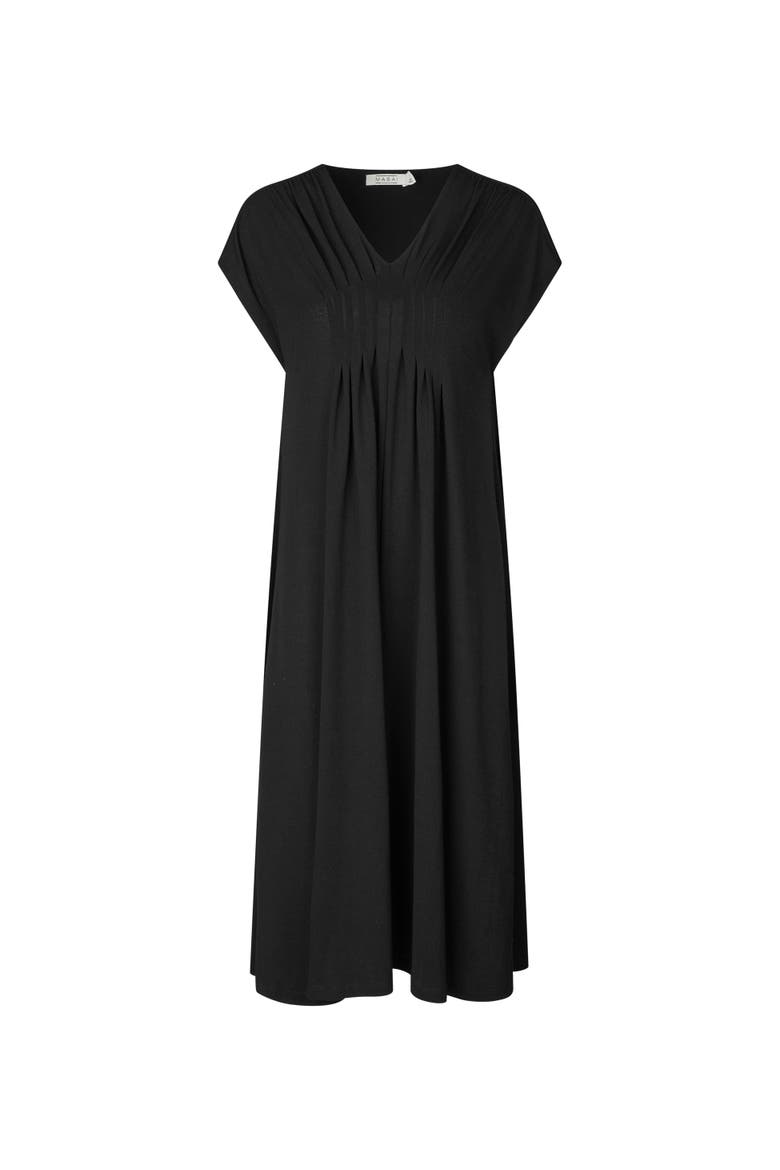 V-Neck Midi Dress