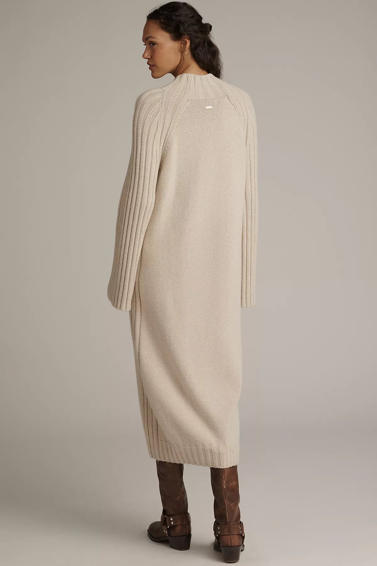 Barbour Vera Long-Sleeve Sweater Midi Dress - Image 2