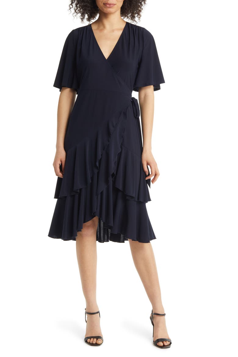 Miranda Midi Wrap Dress