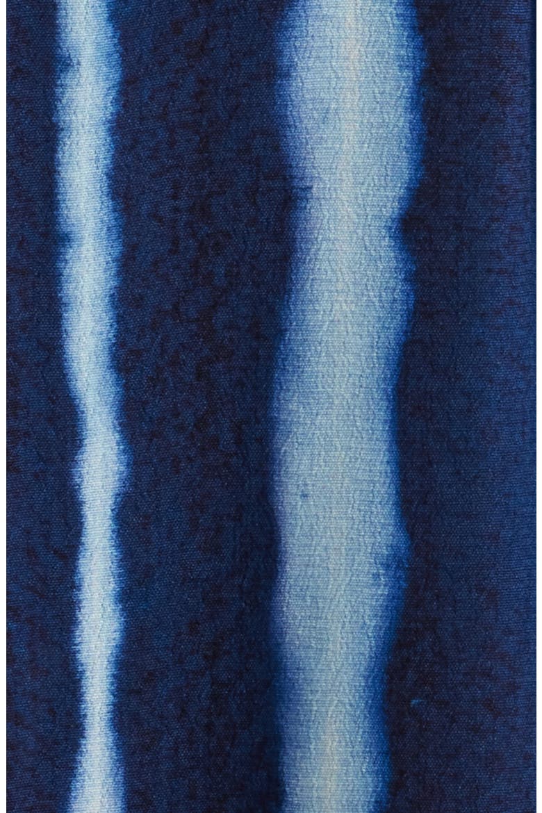 Lana Shibori Stripe Short Sleeve Midi Dress