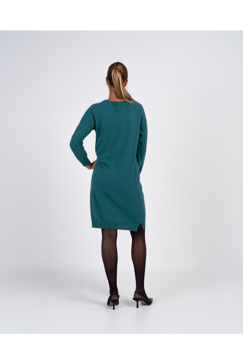 Crew Neck Knitted Dress
