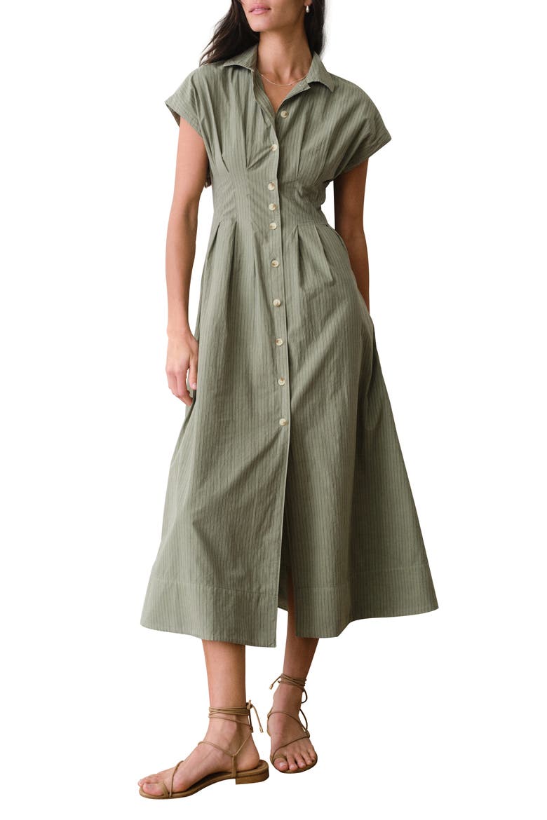 Arden Midi Shirtdress