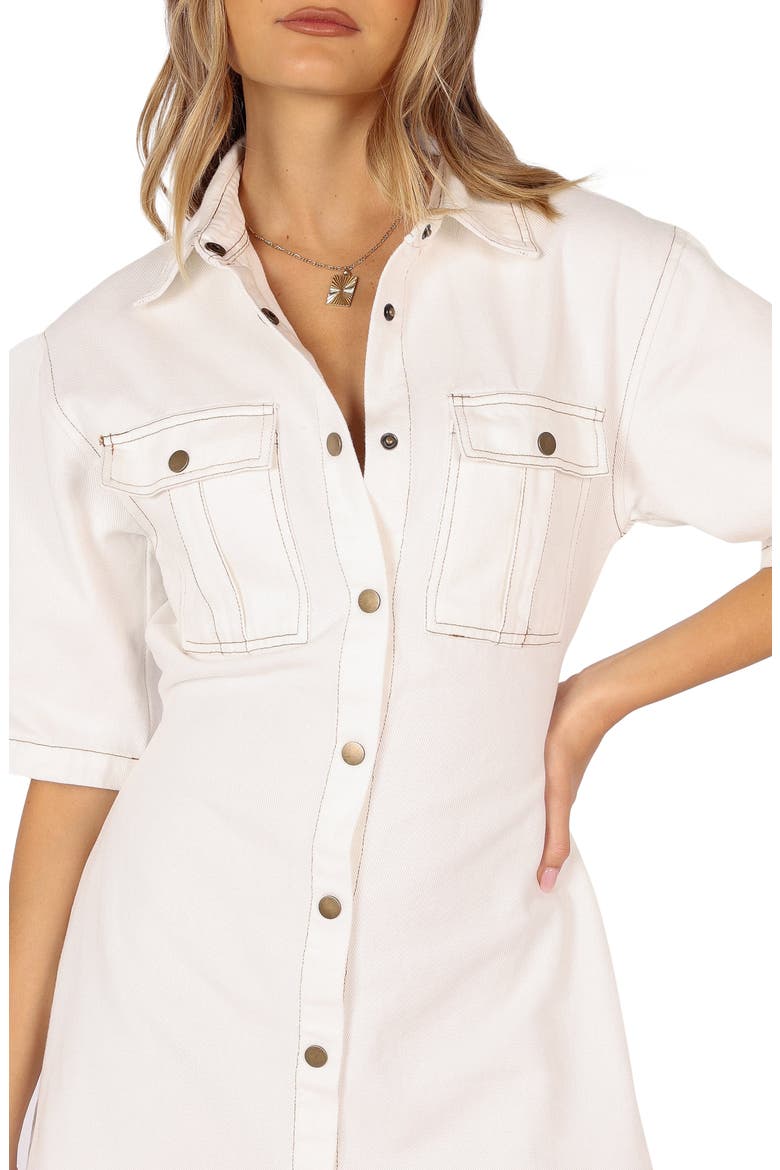 Rev Denim Mini Shirtdress