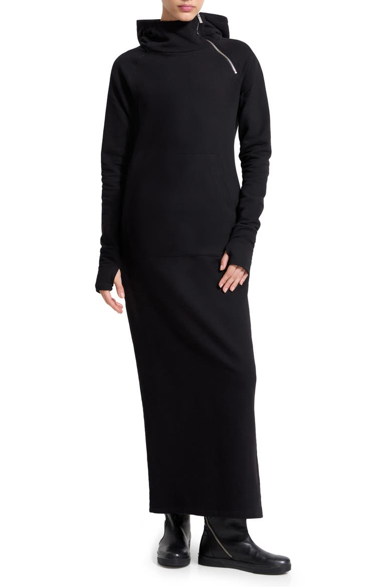 Tompkins Long Sleeve Hoodie Maxi Dress