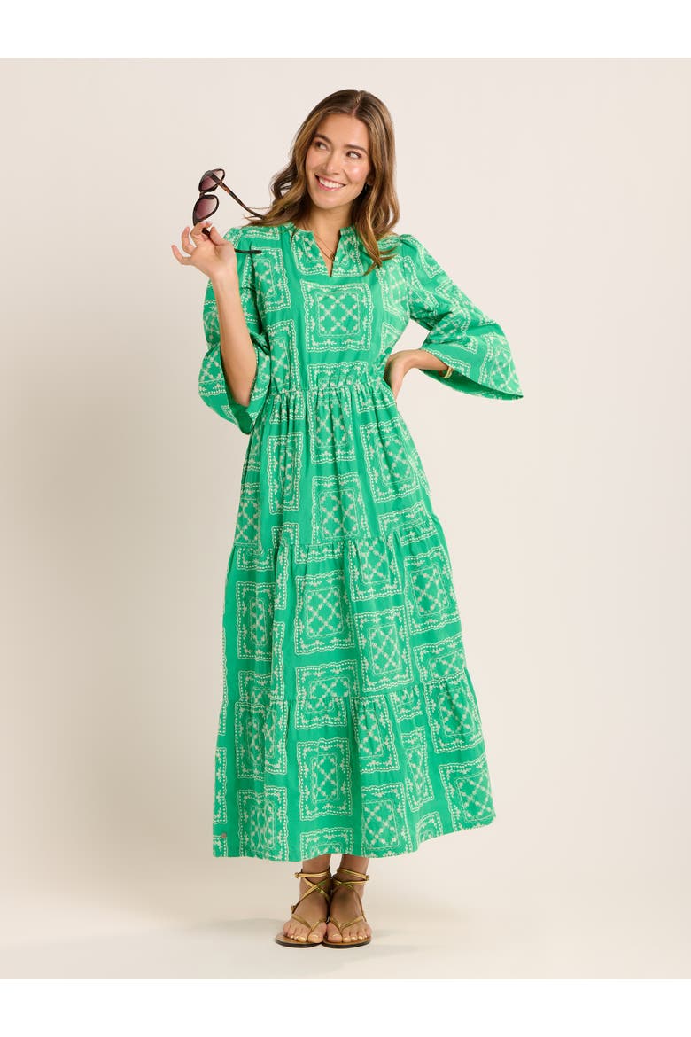 Clarisa Embroidered Maxi Dress