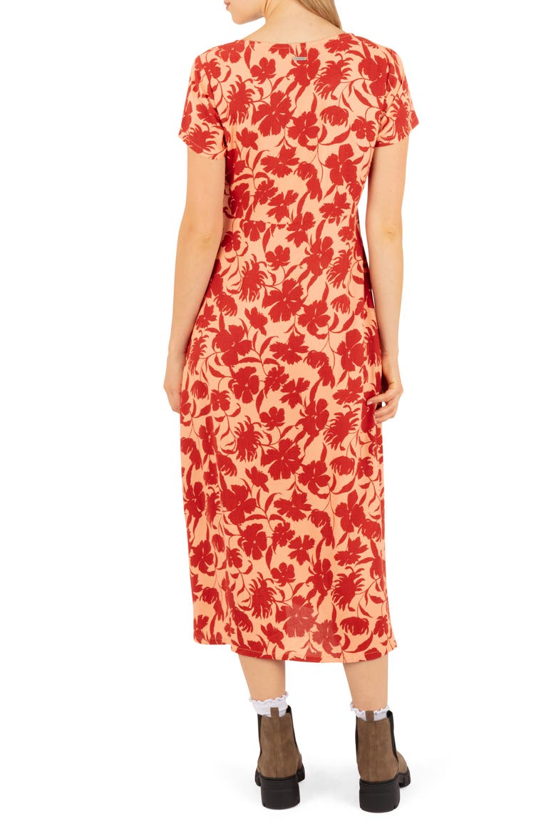 Sunset Floral Midi Dress
