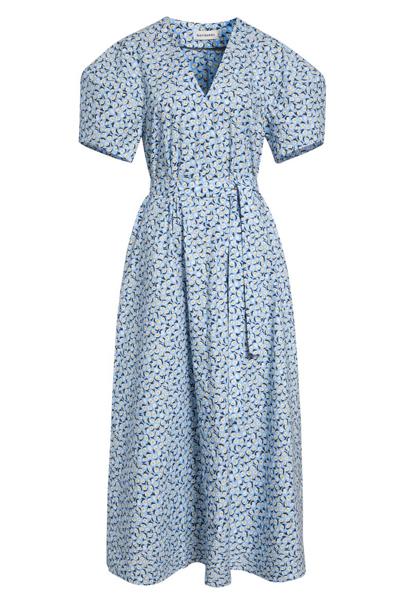 Taivut Pikku Vikuri Ditsy Floral Cotton Midi Dress