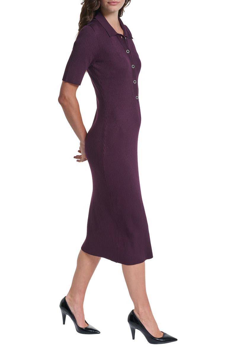 Rib Midi Sweater Dress