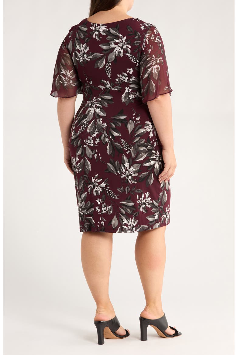 Flutter Sleeve Dress