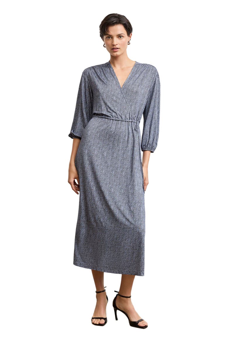 Hope Printed Jersey Wrap Dress