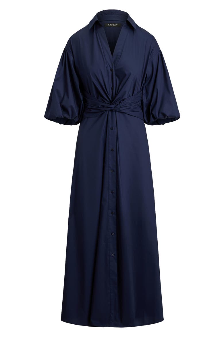 Poplin Midi Shirtdress