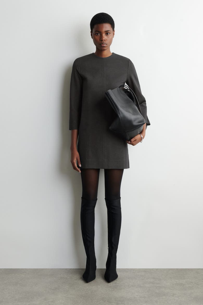 Tailored Jersey Mini Dress