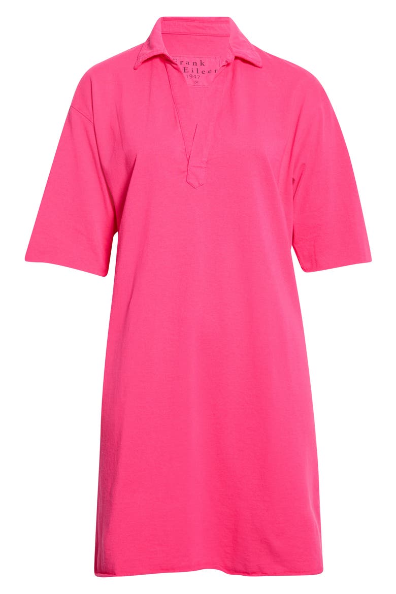 Cotton Polo Minidress