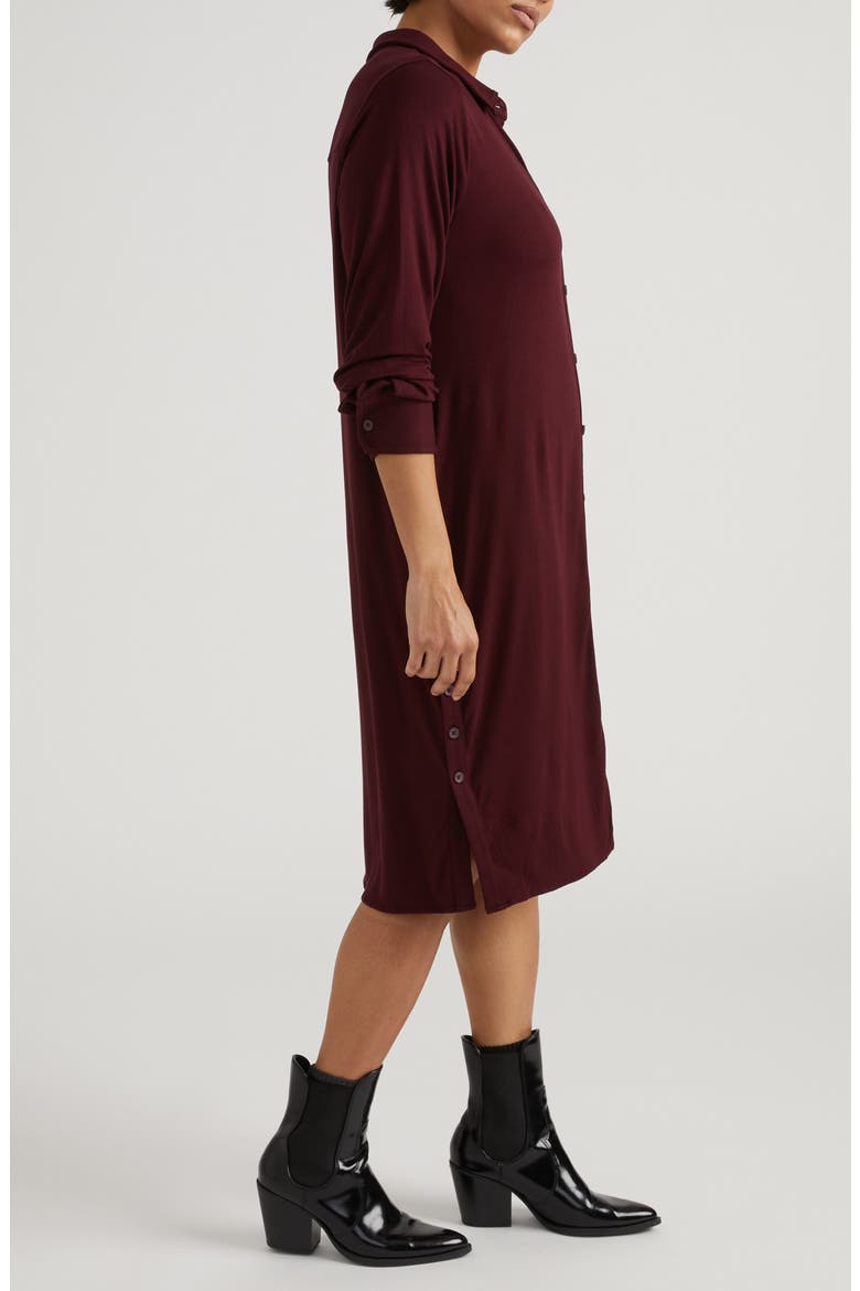 Sally Long Sleeve Shirtdress