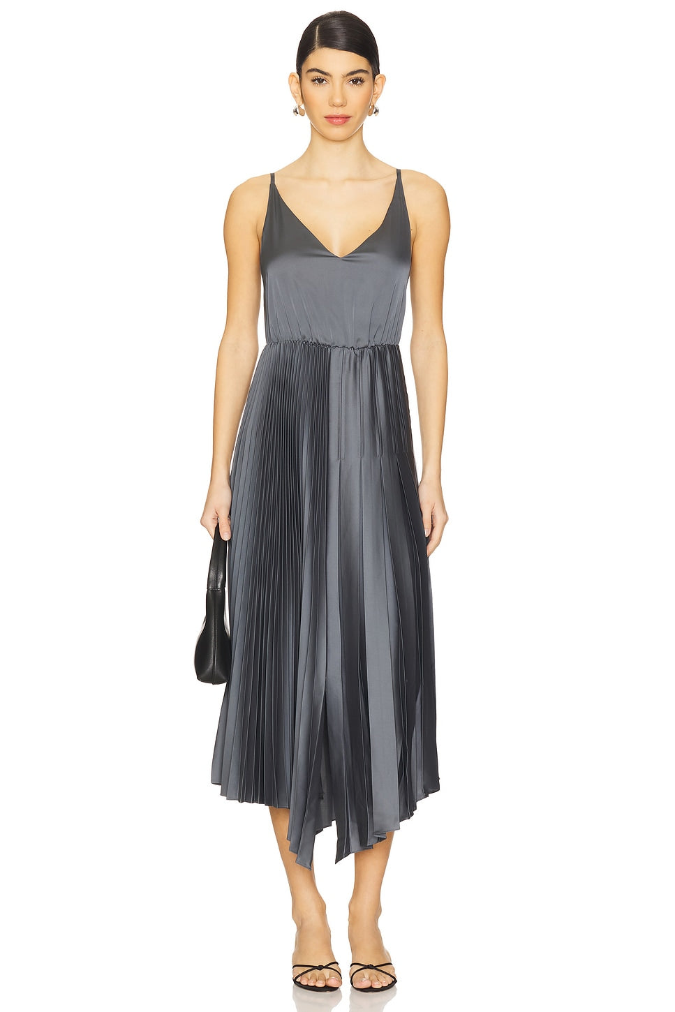 Adriana Dress in Turbulence Grey
