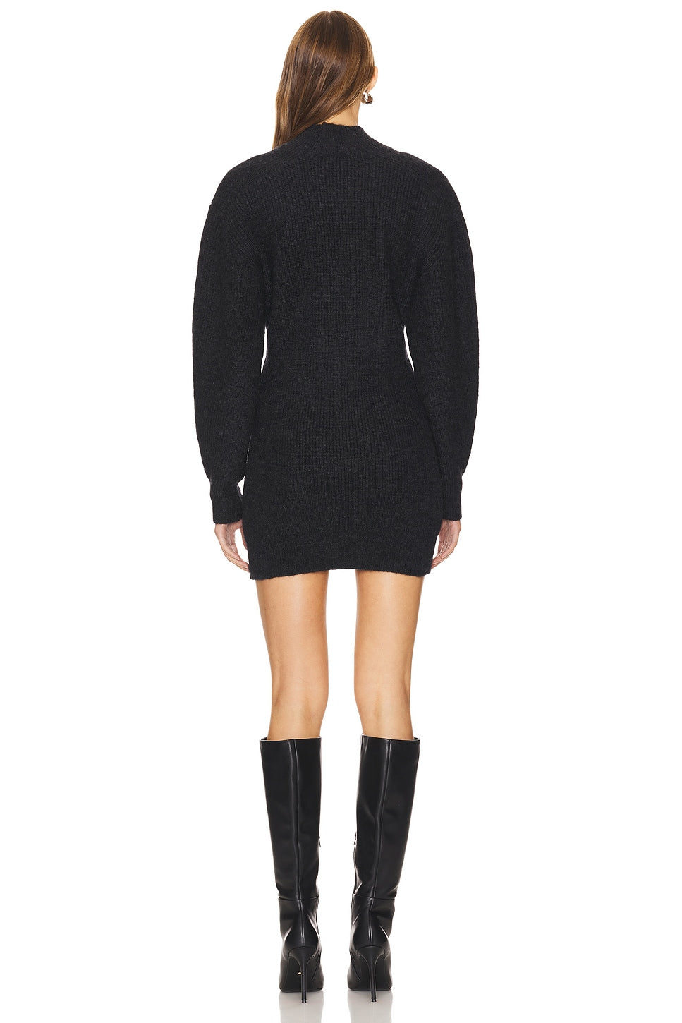 Calliope Dress in Dark Grey