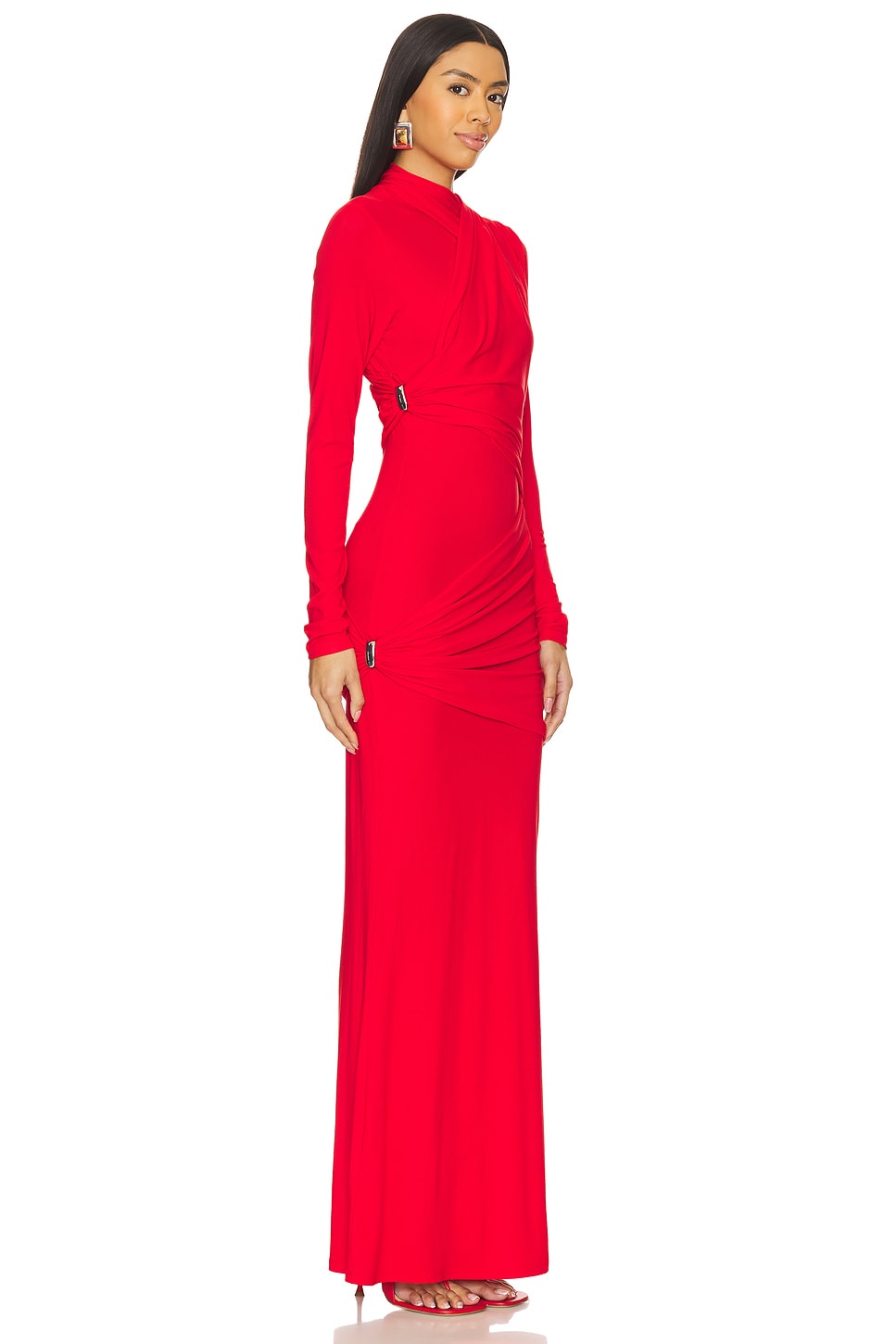 Aria Dress in Red Rose