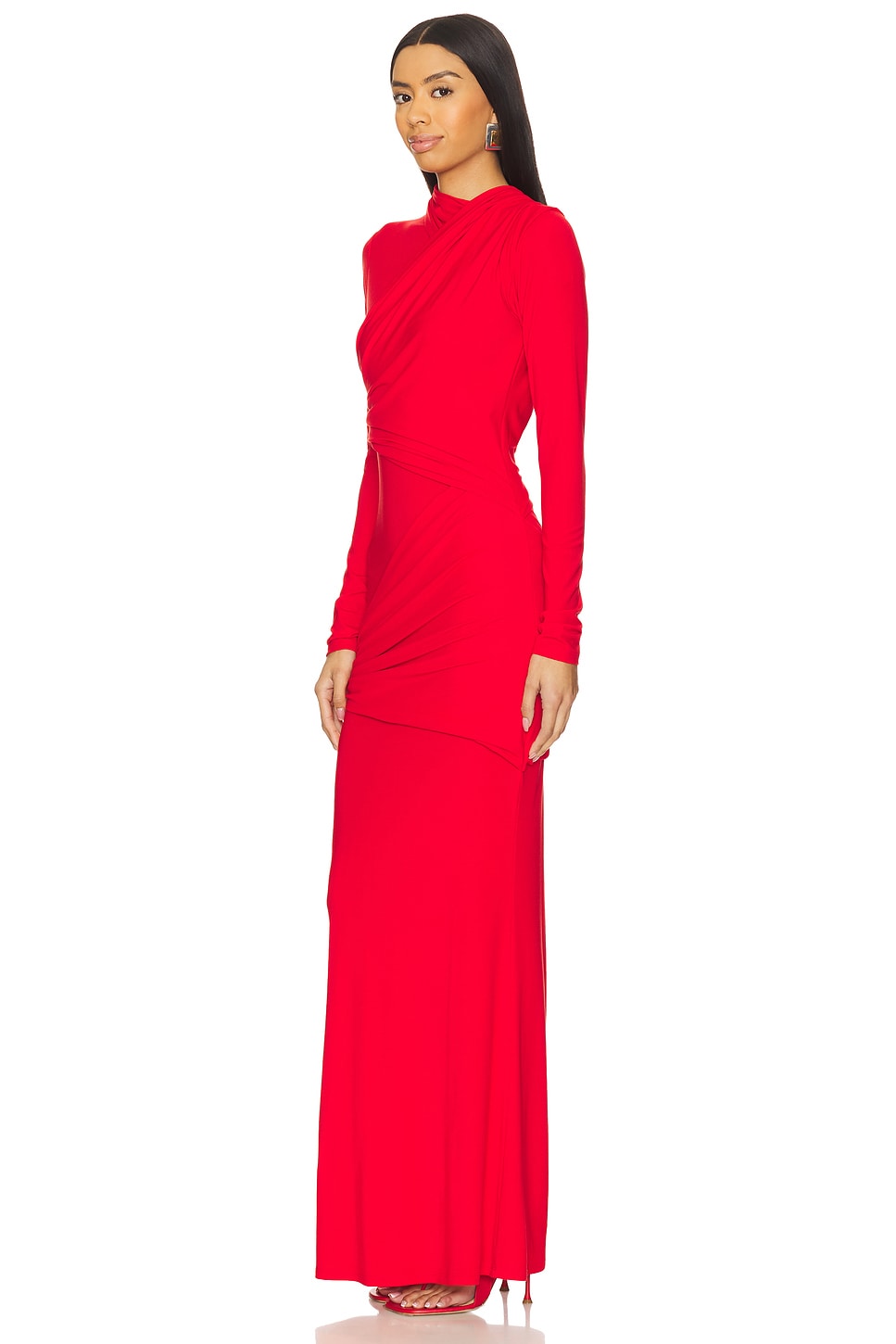 Aria Dress in Red Rose
