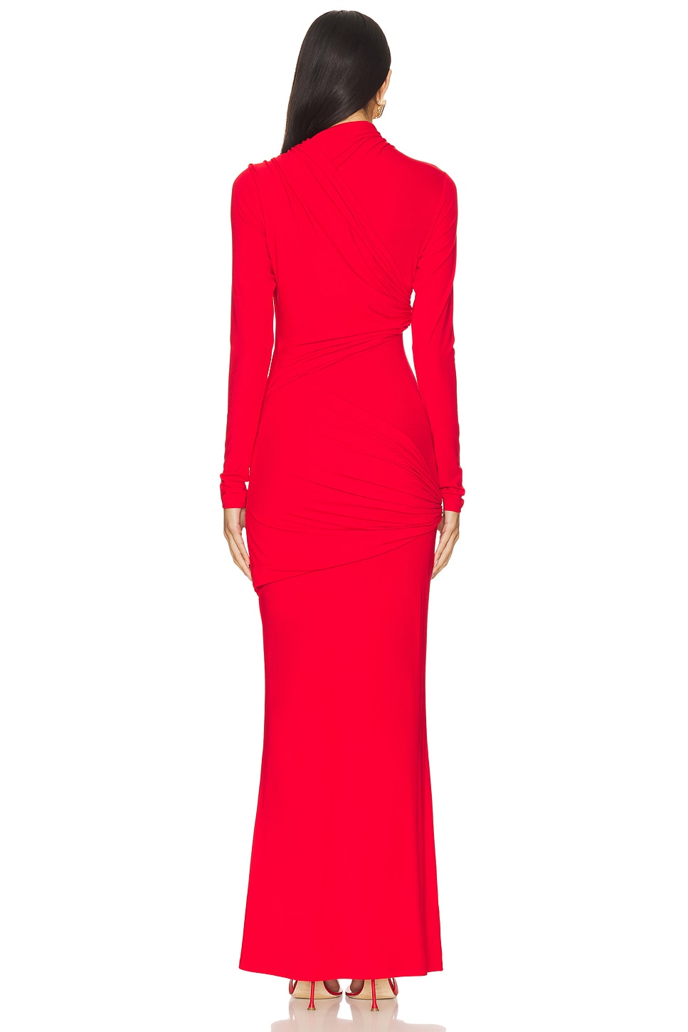 Aria Dress in Red Rose
