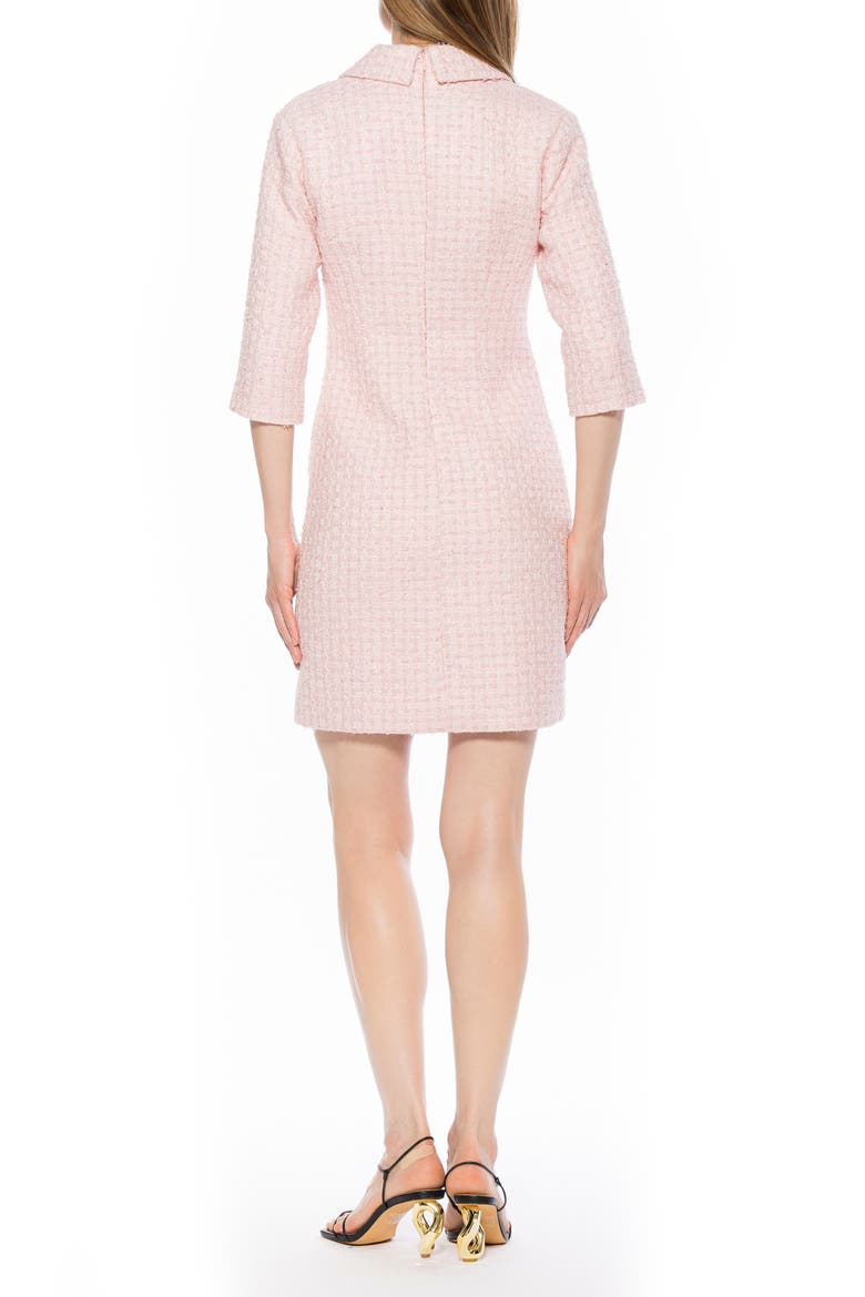 Isolde Collared Tweed Dress