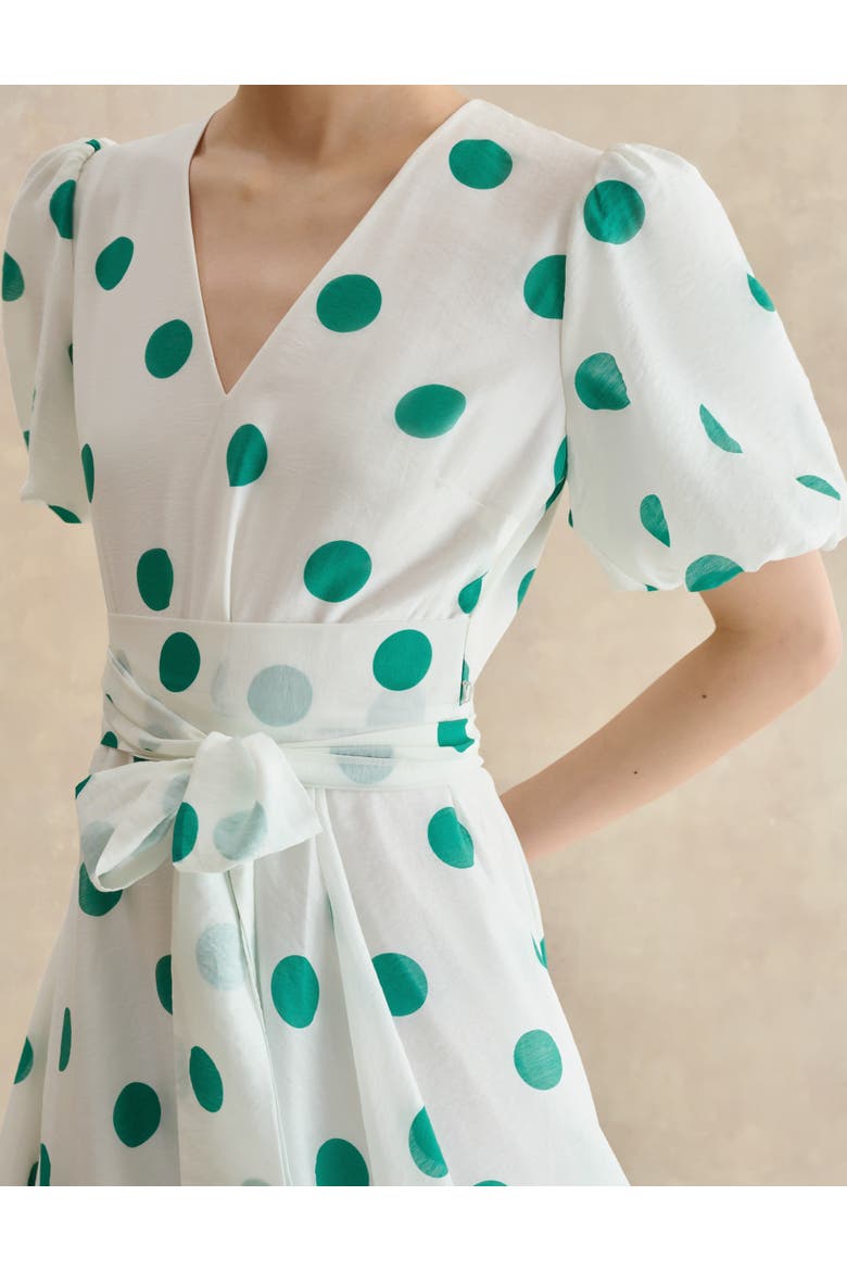 Barrington Polka Dot Midi Dress