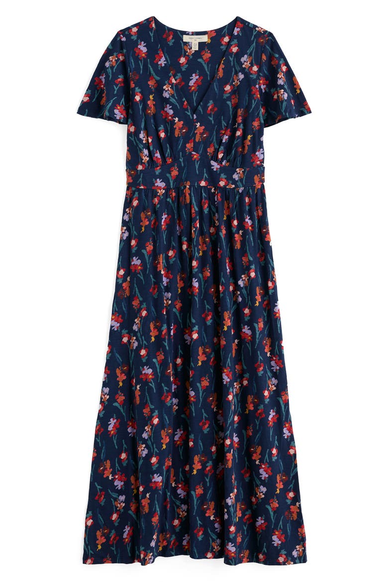 Chateaux Floral Organic Cotton Midi Dress