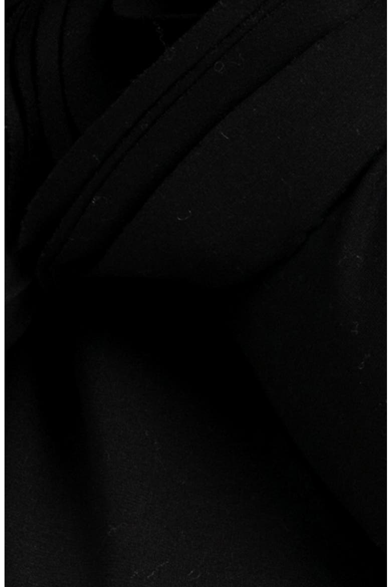 Rosette Cuff Long Sleeve Maternity Sheath Dress