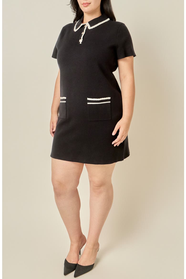Scallop Detail Dress