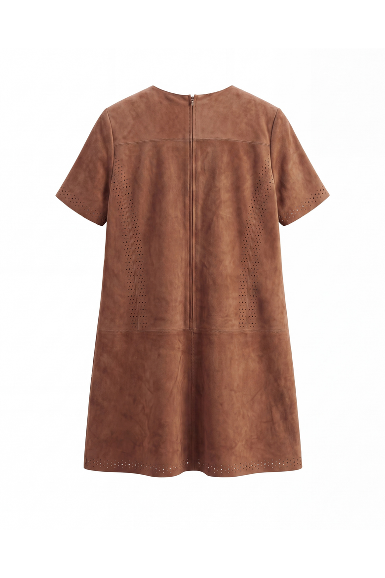 Madison Genuine Suede Mini Dress