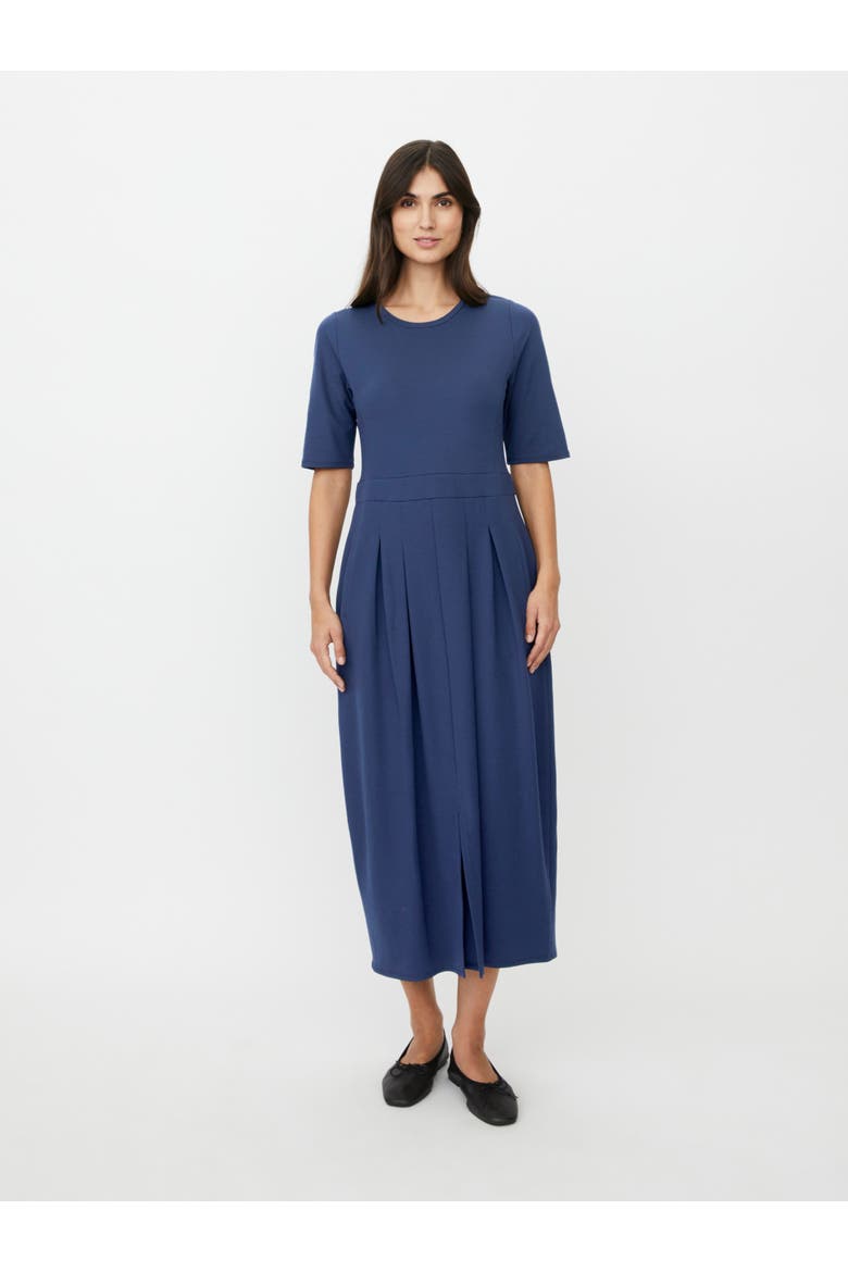 MaNaelisa Pleated Midi Dress