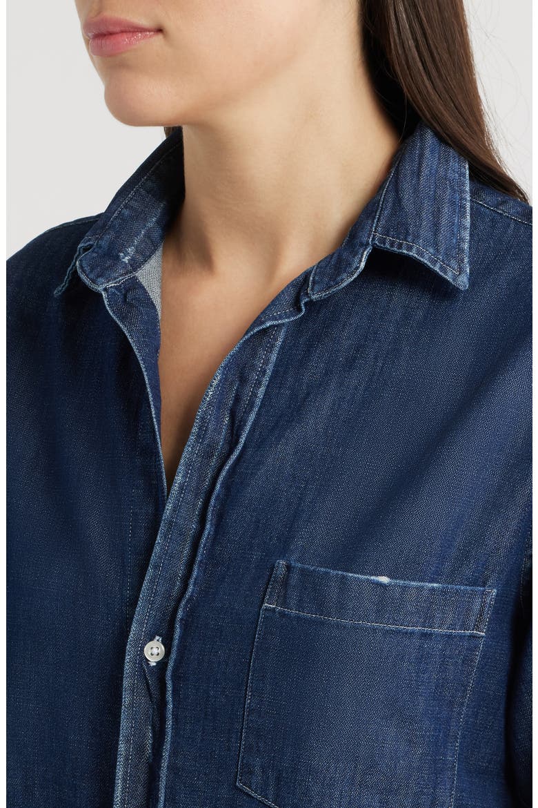 Rory Long Sleeve Denim Maxi Shirtdress