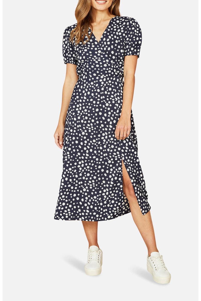 Spot Midi Tea Dress