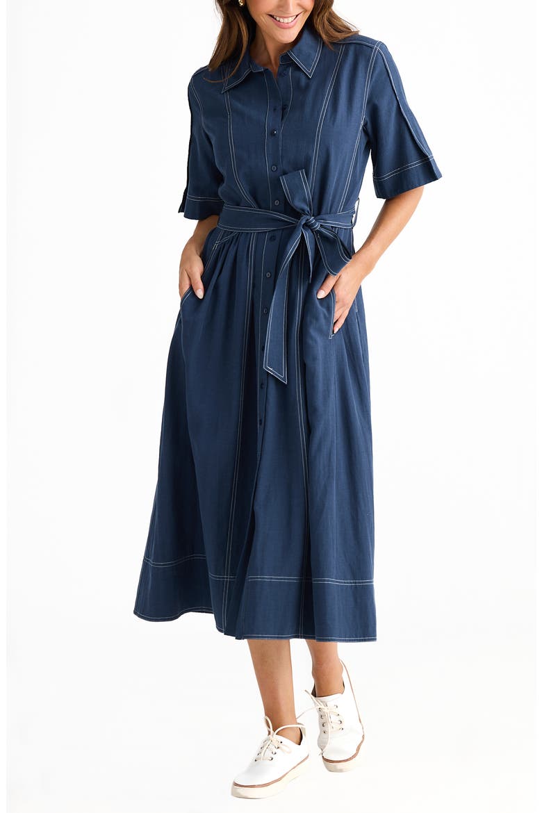 Leo Maxi Shirtdress