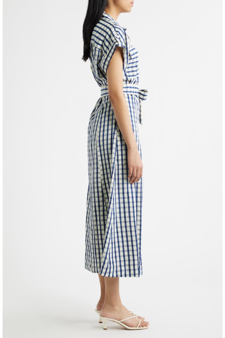 Portia Stripe Maxi Shirtdress