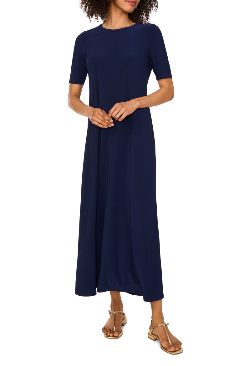 Short Sleeve Maxi Dress