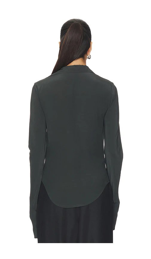 EAVES Saeunn Blouse in Caviar - Image 3