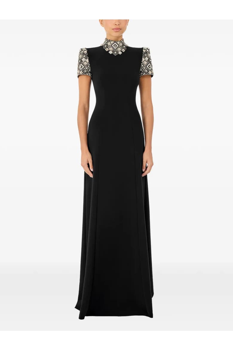 Pricile Embellished Maxi Dress