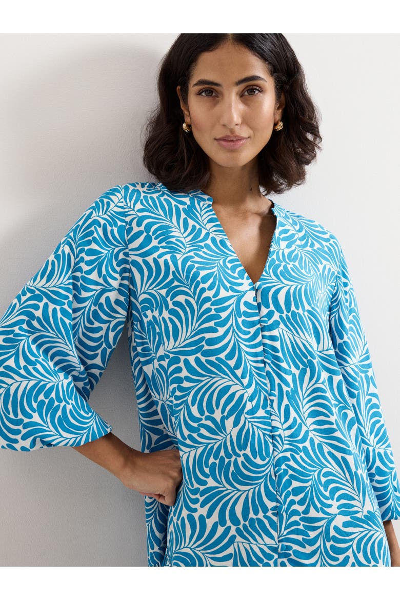 Phoebe Tiered Hem V-Neck Mini Dress
