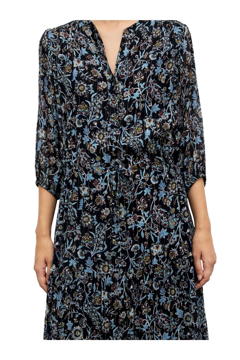 Corie Floral V-Neck Maxi Dress