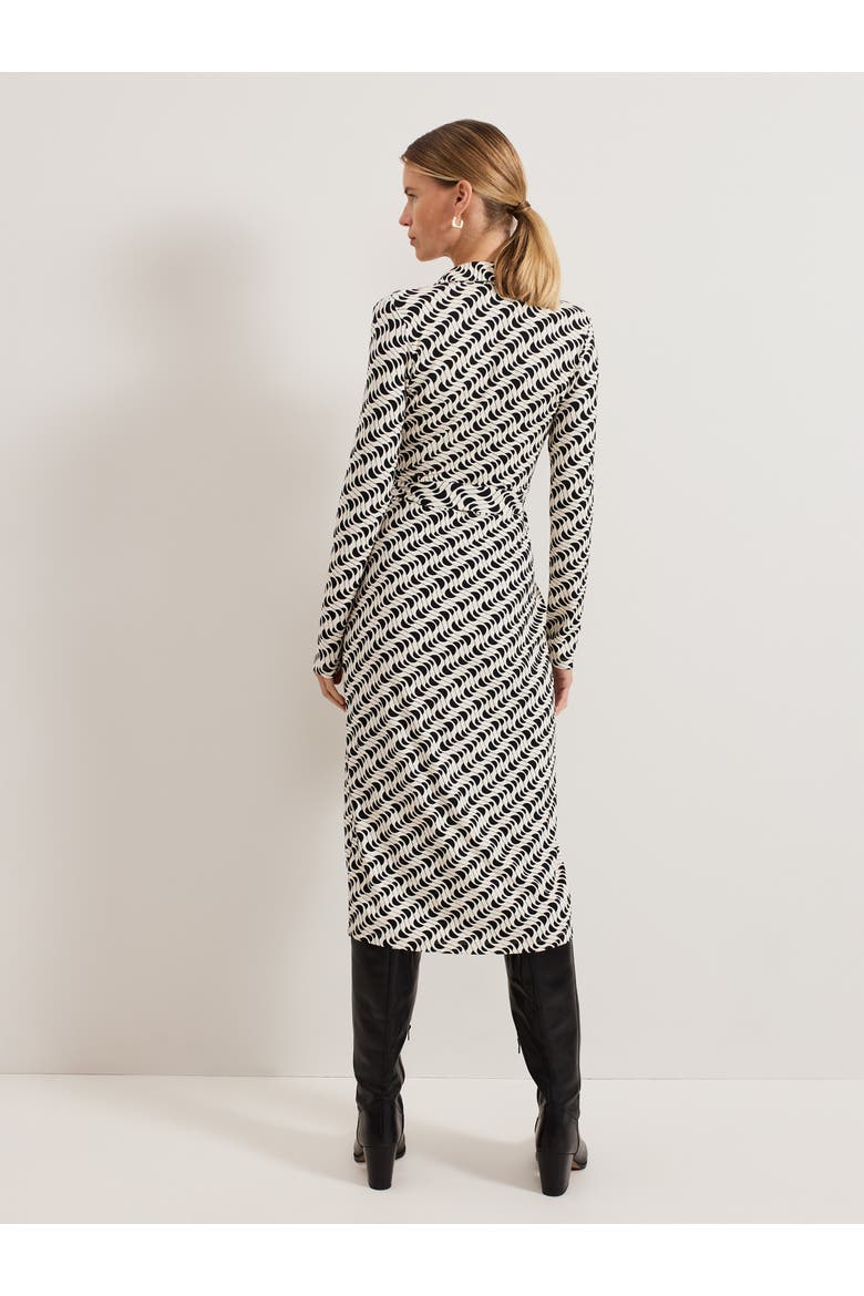 Gina Geo Wrap Dress