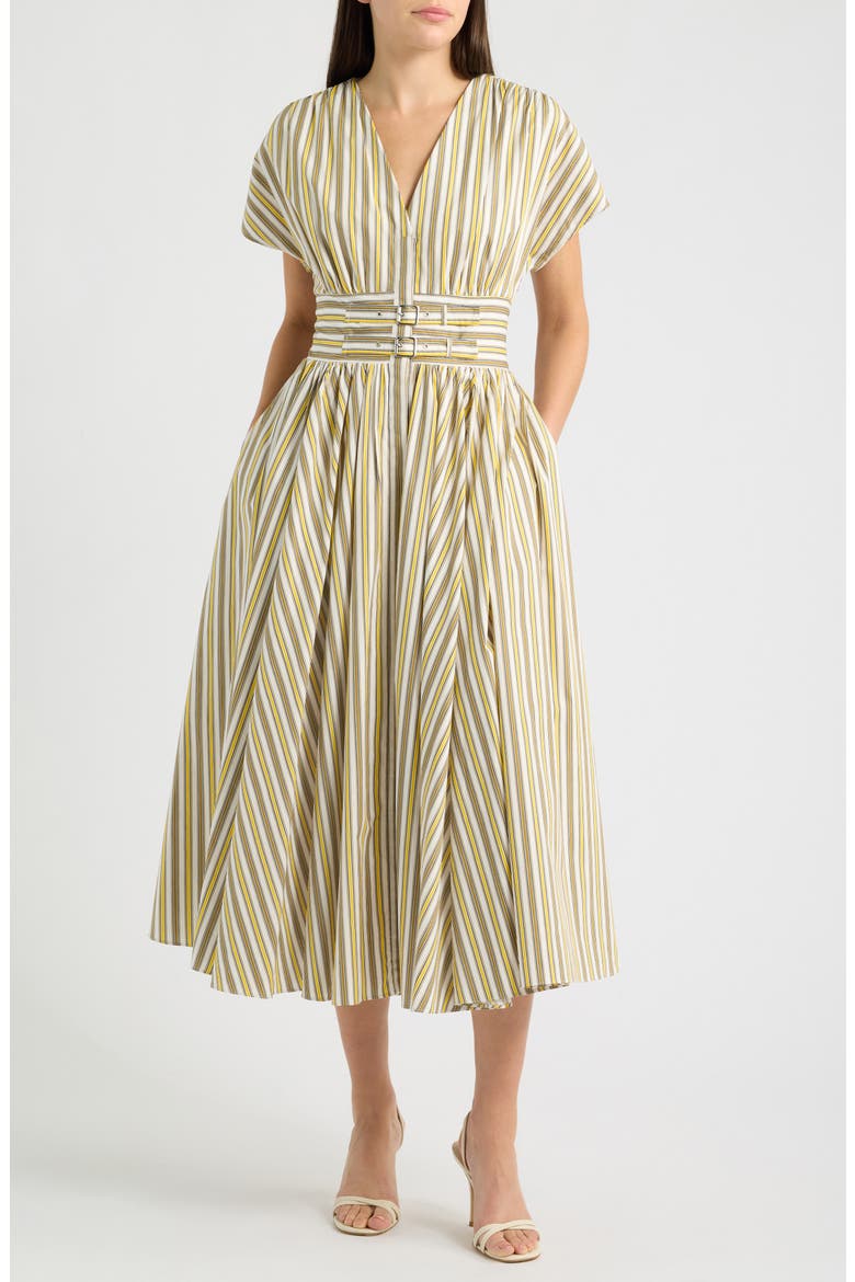 The Julianne Belted Maxi Dress