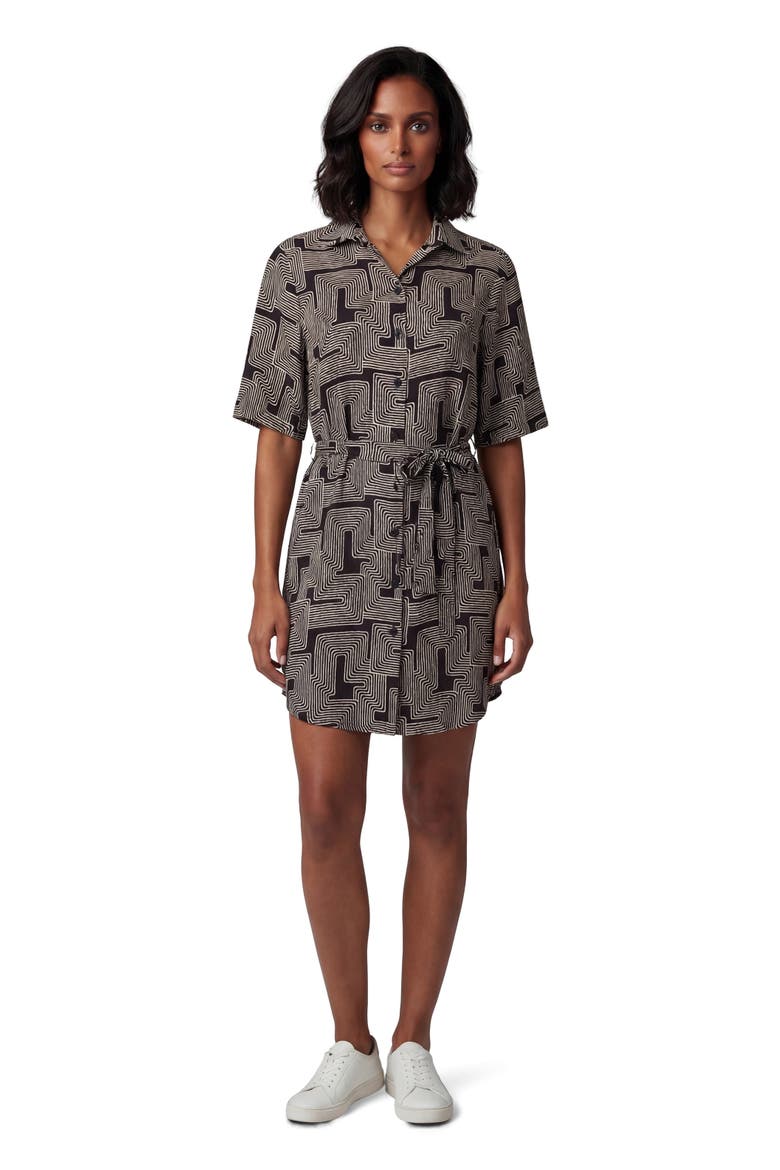 Inter Twine Womens Wrap Shirt Dress