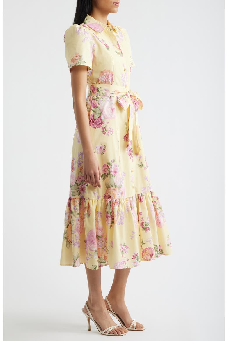 Floral Shirtdress